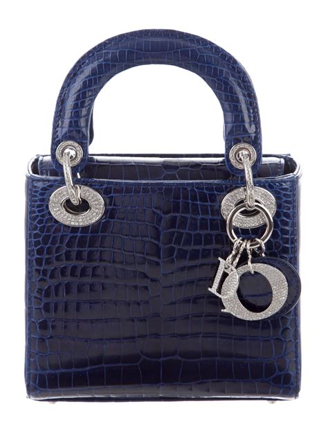 lady dior crocodile